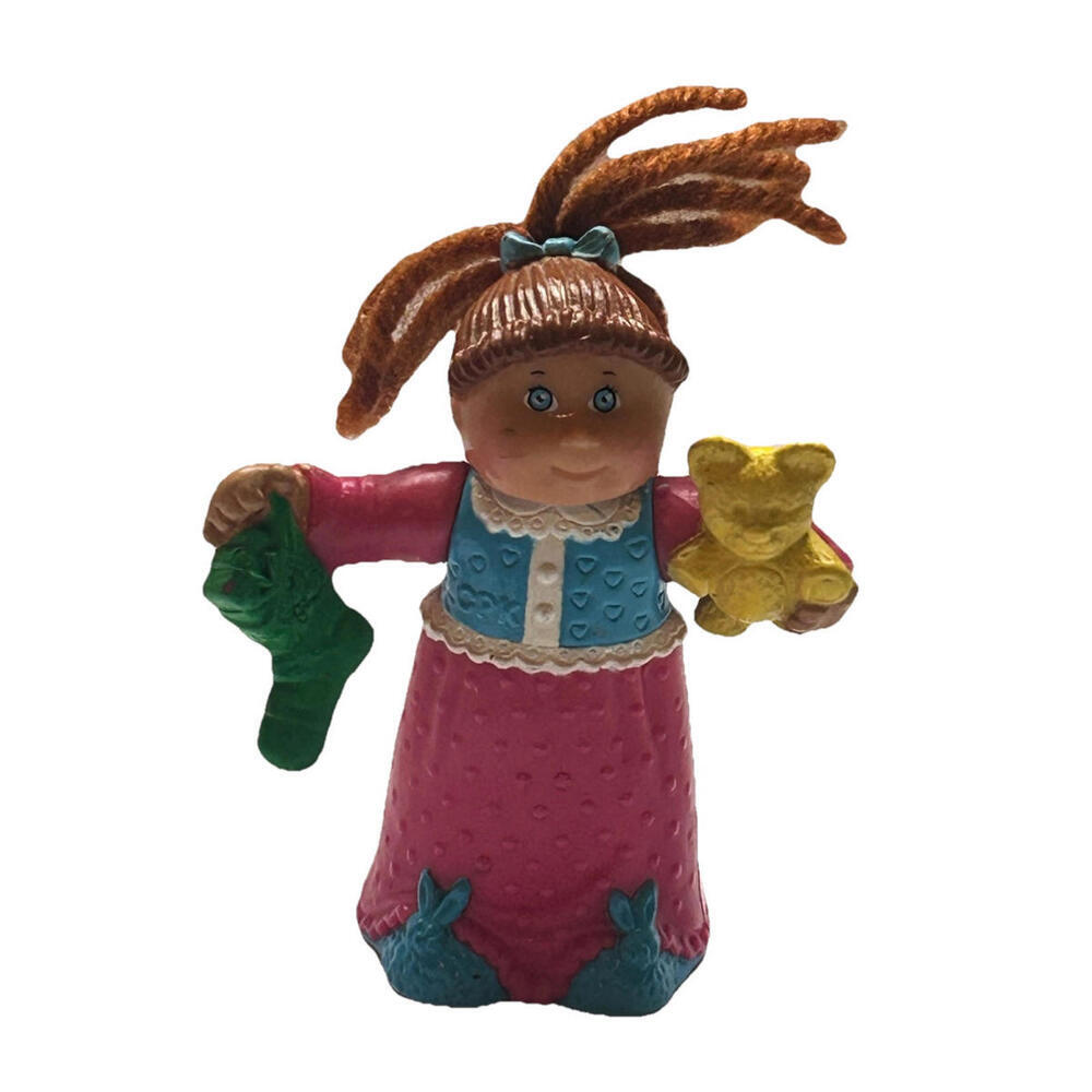 Vintage 1992 Cabbage Patch Doll Figurine Happy Meal with Accessories​